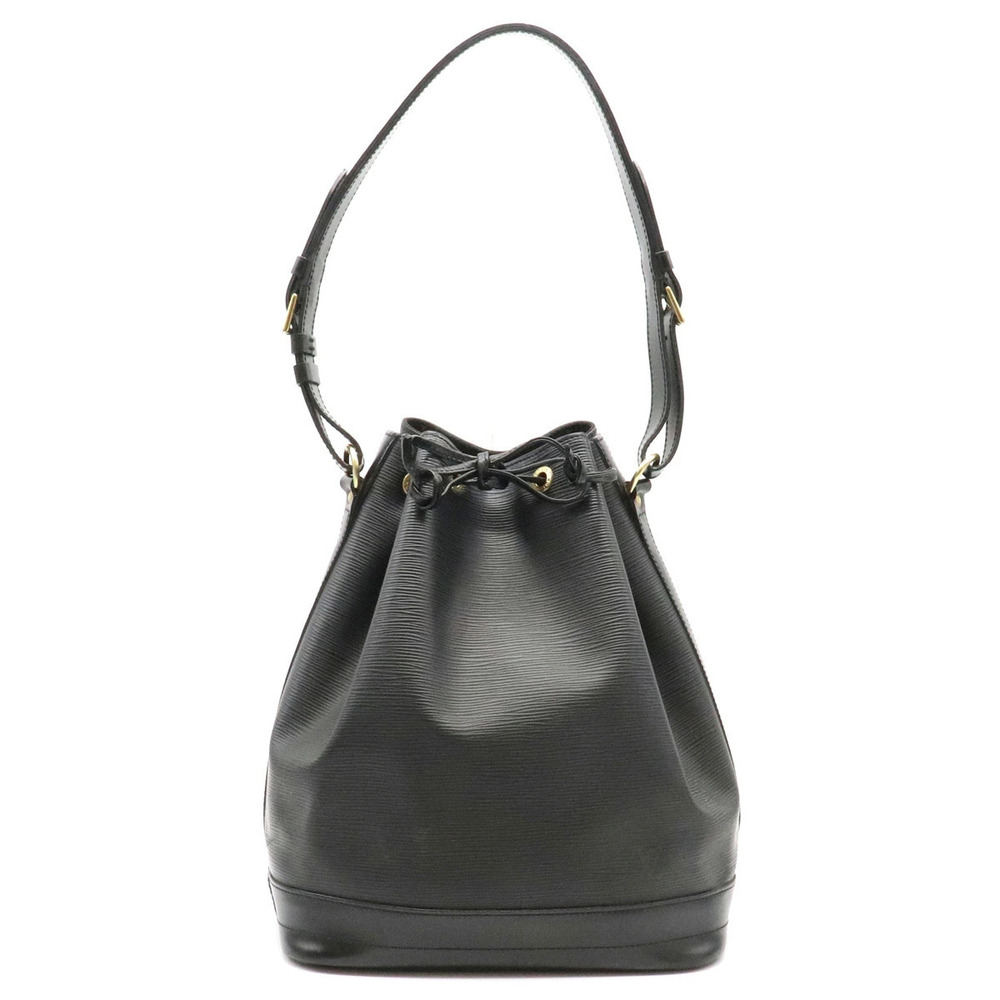 Louis Vuitton Epi Noe Shoulder Bag Hobo Semi Shoulder Leather Noir Black